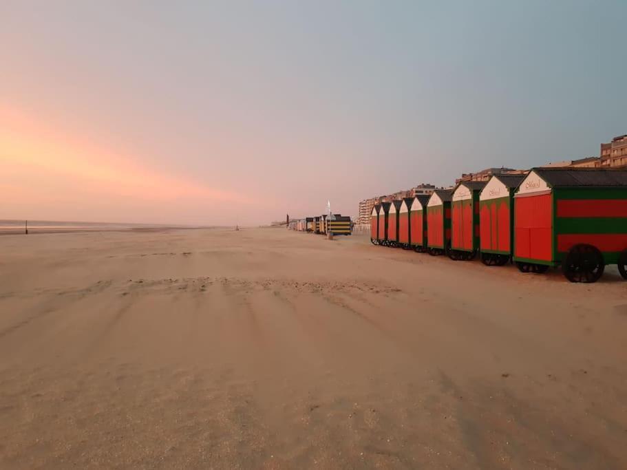 Duplex Avec Parking A 100M De La Mer De Panne Exteriér fotografie